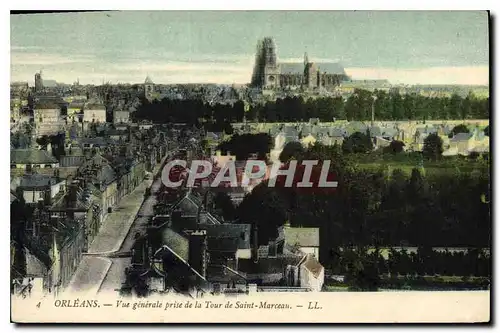 Cartes postales Orleans Vue generale prise de la Tour de St Marceau