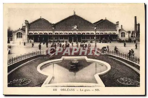 Cartes postales Orleans La Gare