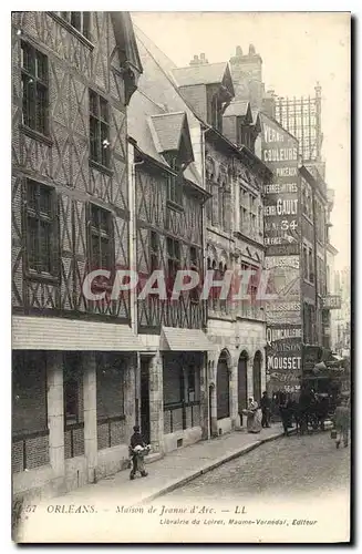 Cartes postales Orleans Maison de Jeanne d'Arc