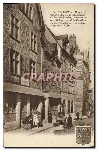 Cartes postales Orleans Maison de Jeanne d'Arc