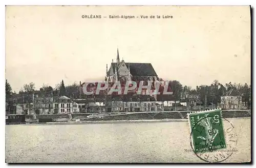 Cartes postales Orleans St Aignan Vue de la Loire