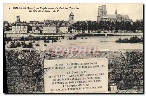 Cartes postales Orleans Loiret Emplacement du Fort des Tourelles