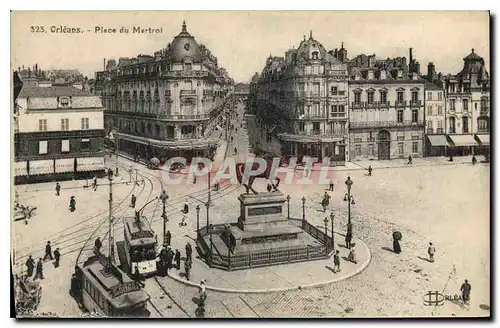 Cartes postales Orleans Place du Martroi