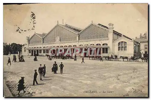 Cartes postales Orleans La Gare