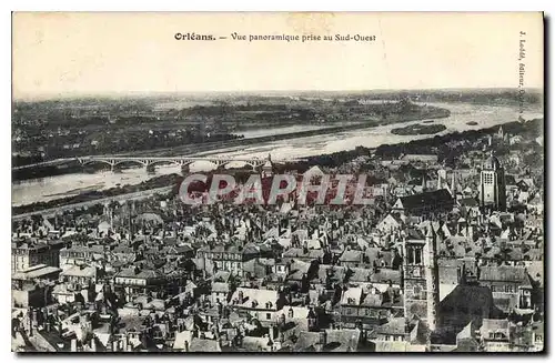 Cartes postales Orleane Vue panoramique prise au Sud Ouest