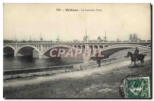 Ansichtskarte AK Orleans Le nouveau Pont