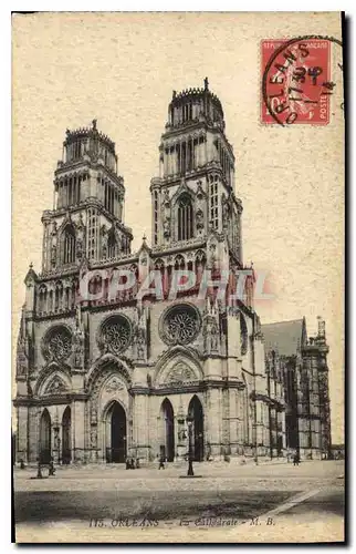 Cartes postales Orleans La Cathedrale