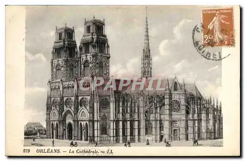 Cartes postales Orleans La Cathedrale