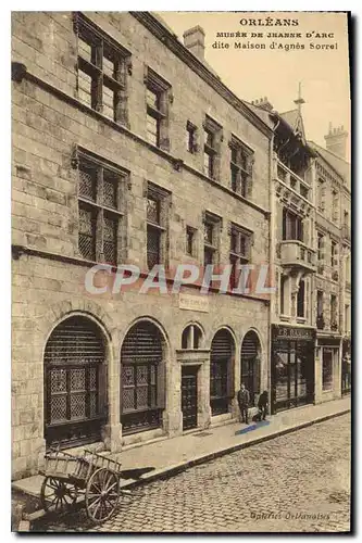 Cartes postales Orleans musee de Jeanne d'Arc dite Maison d'Agnes Sorrel