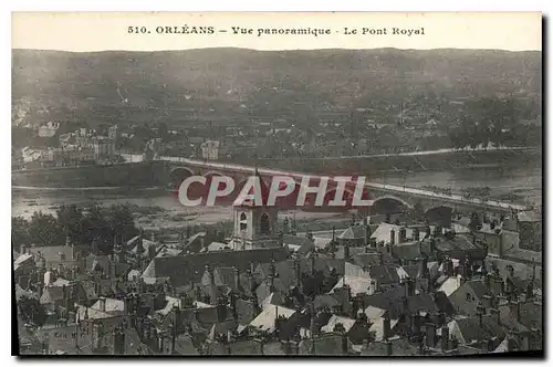 Cartes postales Orleans Vue panoramique Le Pont Royal