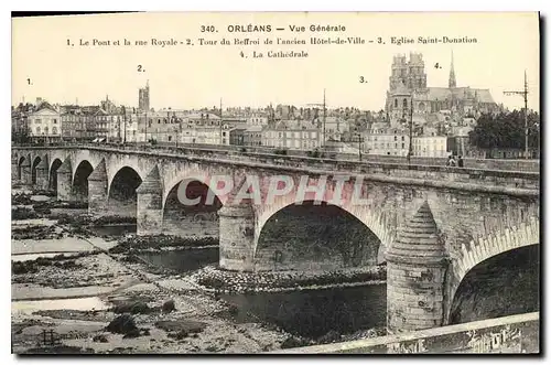 Cartes postales Orleans Vue Generale