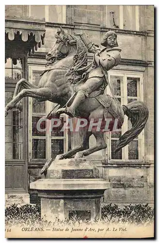 Cartes postales Orleans Statue de Jeanne d'Arc