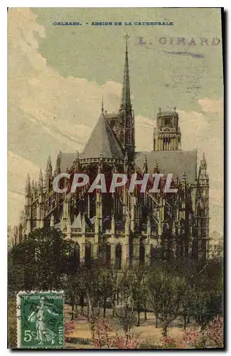 Cartes postales Orleans Abside de la Cathedrale