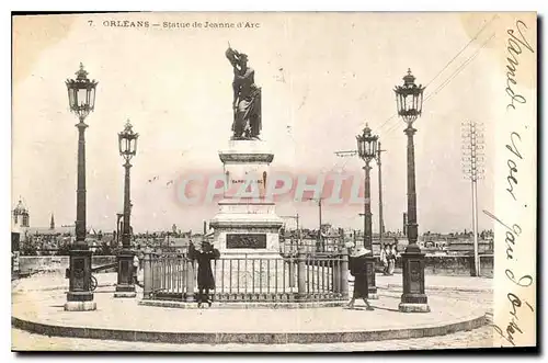 Cartes postales Orleans Statue de Jeanne d'Arc