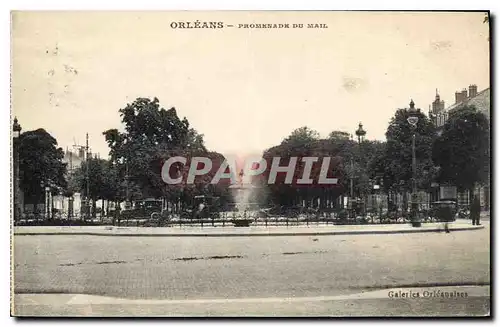 Cartes postales Orleans Promenade du mail