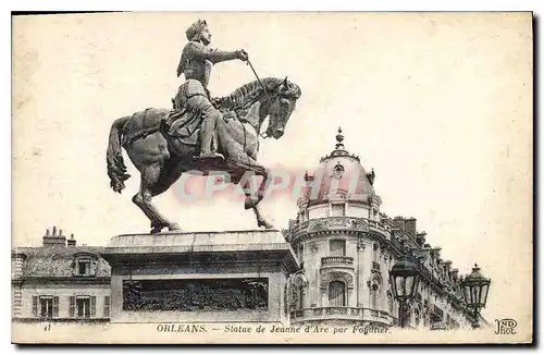 Cartes postales Orleans Statue de Jeanne d'Arc