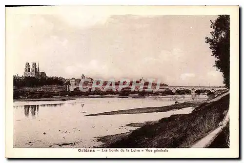 Cartes postales Orleans Les bords de la Lotre Vue generale