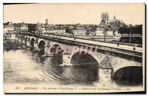 Ansichtskarte AK Orleans Vue generale el Pont George V