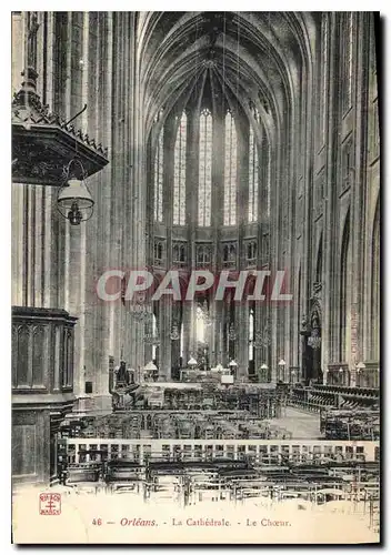 Cartes postales Orleans La Cathedrale Le Choeur