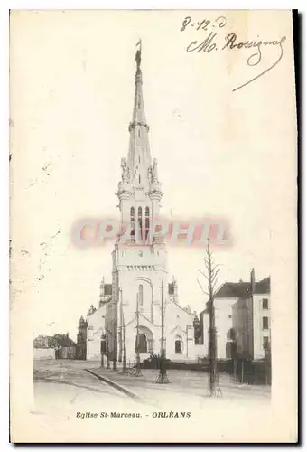 Cartes postales Orleans Eglise St Marceau