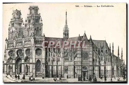 Cartes postales Orleans La Cathedrale