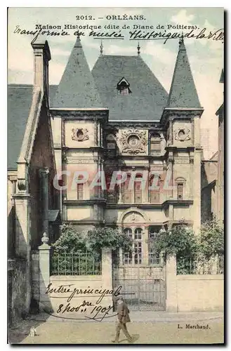 Cartes postales Orleans Maison Historique