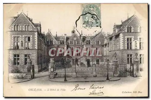 Cartes postales Orleans L'Hotel de Ville
