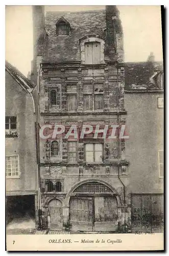 Ansichtskarte AK Orleans Maison de la Coquille