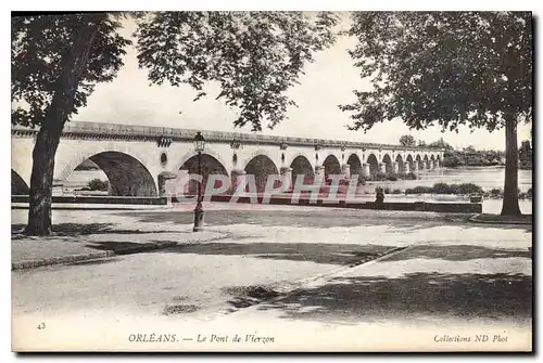 Ansichtskarte AK Orleans Le Pont de Vierzon