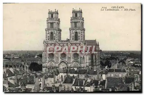 Cartes postales Orleans La Cathedrale