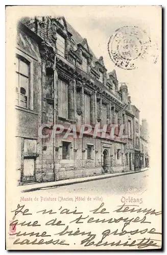 Cartes postales Orleans Musee de Peinture Ancien hotel de Ville