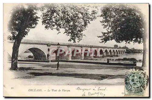 Ansichtskarte AK Orleans Le Pont de Vierzon