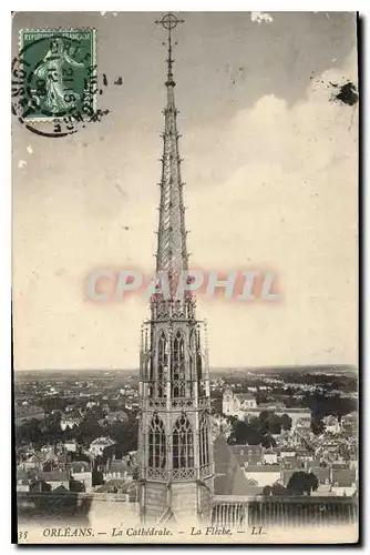 Cartes postales Orleans La Cathedrale La Fleche
