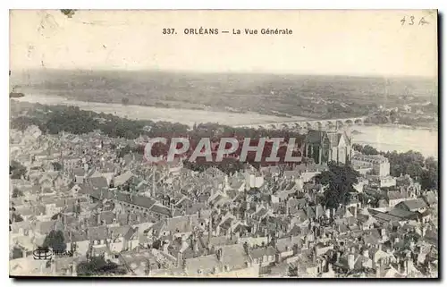 Cartes postales Orleans La Vue generale