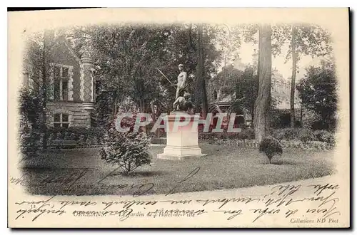 Cartes postales Orleans Le Jardin de l'Hotel de Ville