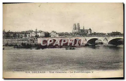 Cartes postales Orleans Vue generale Le Pont Georges V