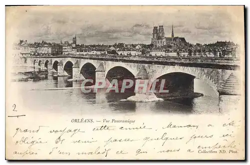 Cartes postales Orleans Vue panoramique