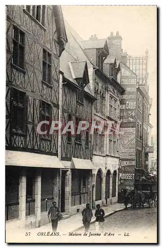 Cartes postales Orleans Maison de Jeanne D'Arc