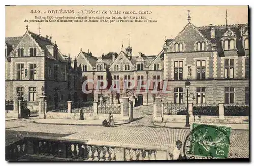 Cartes postales Orleans Hotel de Ville