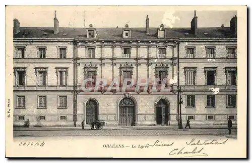 Cartes postales Orleans Le Lycee