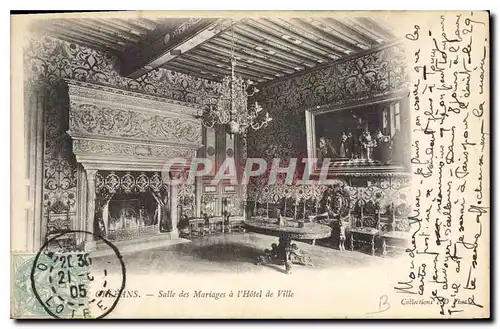 Cartes postales Orleans Salle des Mariages a l'Hotel de Ville