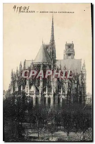 Cartes postales Orleans Abside de la Cathedrale