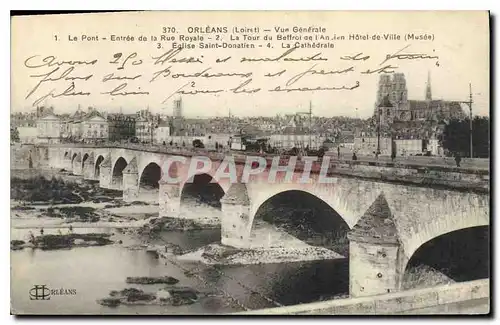 Cartes postales Orleans Loiret Vue generale
