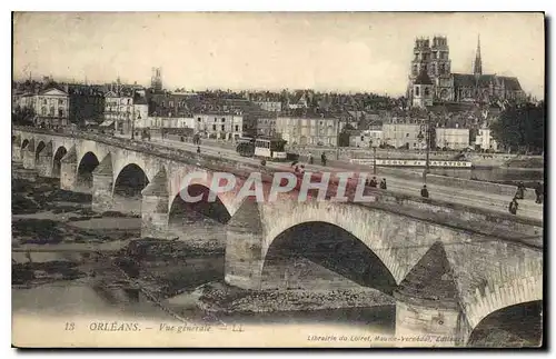 Cartes postales Orleans Vue generale
