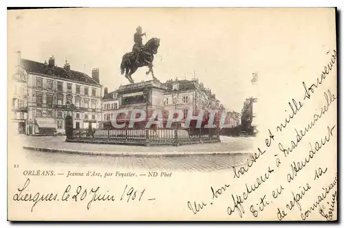 Cartes postales Orleans Jeanne D'Arc