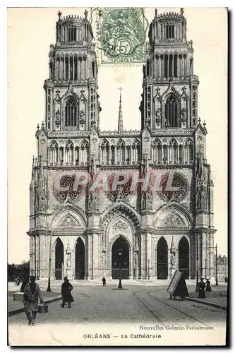 Cartes postales Orleans La Cathedrale