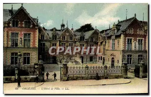 Cartes postales Orleans l'Hotel de Ville