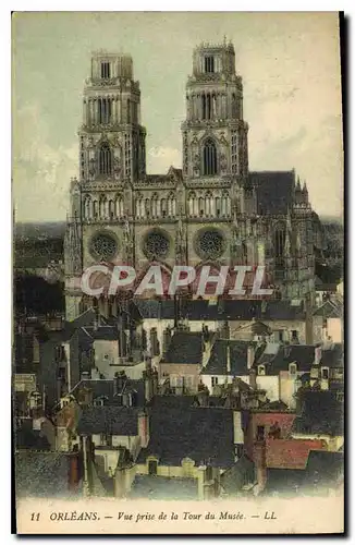 Cartes postales Orleans Vue prise de la Tour du Musee