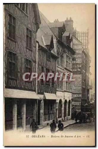 Cartes postales Orleans Maison de Jeanne d'Arc