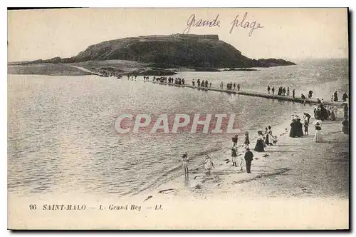 Cartes postales Saint Malo Le Grand Bey